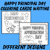 Happy Principal Day Coloring Thank You Cards Coloring Writ