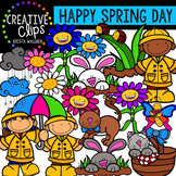 Happy Spring Day {Creative Clips Digital Clipart}