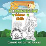 Happy St. Patrick's Day Scissor Skills