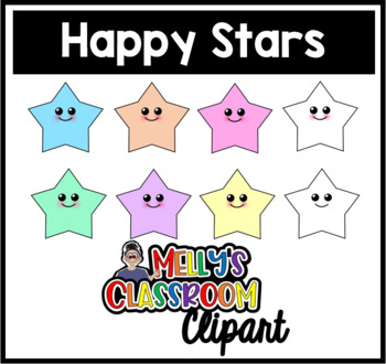 Preview of Happy Stars Clipart