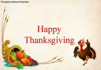 Preview of Happy Thanksgiving cards