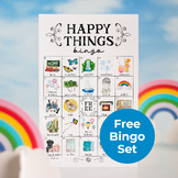 Happy Things Bingo - 50 Cards