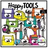 Happy Tools (Clip Art for Personal & Commercial Use)