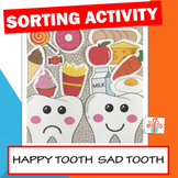 Happy Tooth Sad Tooth - Healthy Food Sorting Activity - De