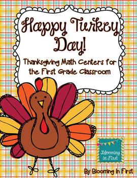 Preview of Thanksgiving Math Centers