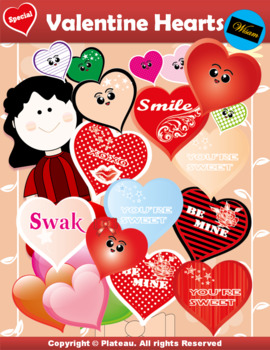 Preview of Valentine Clip Art Heart