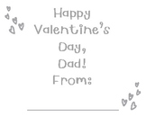 Happy Valentine's Day, Dad!