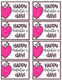 Happy Valentine's Day Gift Tag