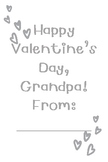 Happy Valentine's Day, Grandpa!