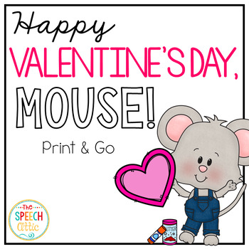 Preview of Happy Valentine's Day, Mouse: Speech and Language Book Companion
