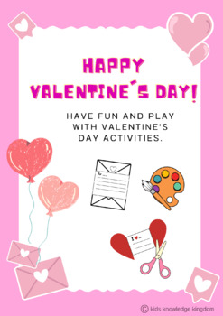 Preview of Happy Valentine's day Fun with activities ,artwork, decoration, colorful.