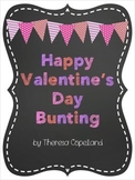 Happy Valentine's Day Bunting {Freebie}