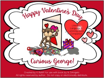 Preview of Happy Valentine's Day, Curious George:  Book Companion