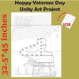 Happy Veterans Day Unity Art Project: Collaborative Poster