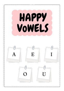Preview of Happy Vowels
