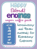 Happy Word Endings {Super Suffix Pack}