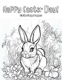 Happy bunny Coloring book