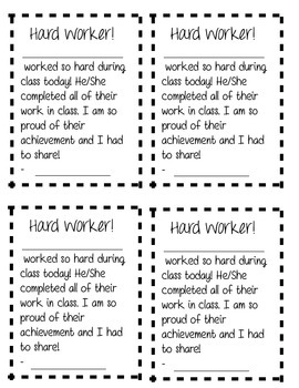 Happy Go Home Note By Creativity And Curriculum Tpt