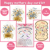 Happy mothers day card kit editable