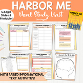 Harbor Me Novel Study Unit with Paired Informational Texts