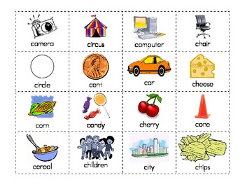 Hard C, Soft C, and CH Sort by Applelicious | Teachers Pay ...
