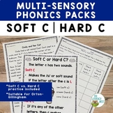 Hard C and Soft C Sounds Orton-Gillingham Activities