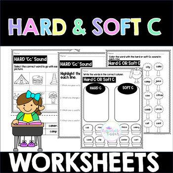 Preview of Hard C and Soft C worksheets