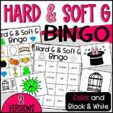 Hard G and Soft G Bingo Game