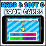 Hard G and Soft G Words BOOM Cards