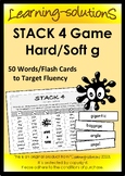 Hard/Soft g Game - STACK 4 - Game Board and 50 Words - CON
