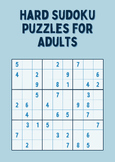 Hard Sudoku Puzzles for Adults, Advanced Grid Games, Ultim