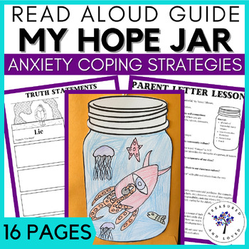 Preview of Hard Times Jar a Positive Self Talk & Self Esteem Coping Strategies Lesson