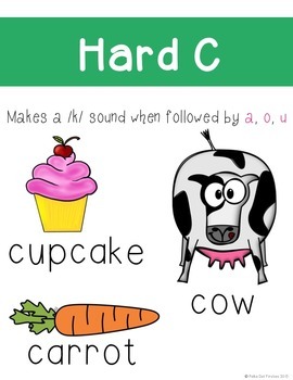 hard c and soft c by polka dot firsties teachers pay teachers