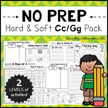Preview of Hard and Soft C & G NO PREP Pack
