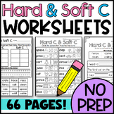 Hard and Soft C Worksheets: Cut Paste Sorts, Cloze, I spy,