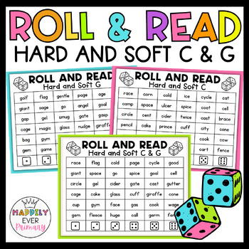 Phonics Games, Hard and Soft G, Literacy Centers for 1st Grade Phonics