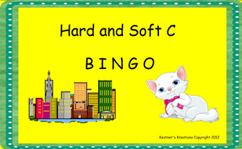 Preview of Hard and Soft C and G BINGO Games Smartboard