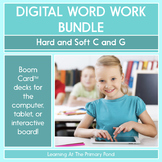 Hard and Soft C and G - Digital Phonics Activities | BOOM Cards™