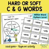 Hard and Soft C and G Games Within Word Pattern Activities