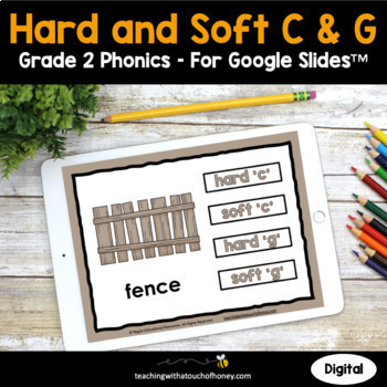 Preview of Hard and Soft C and G Phonics Activities | 2nd Grade Phonics