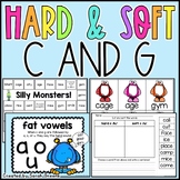 Hard and Soft C and G Printables, Center & Games