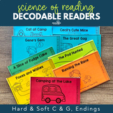 Hard and Soft C and G, Word Endings Science of Reading Dec