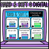 Hard and Soft G Google Classroom Interactive Slides l Digi