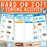 Hard and Soft Materials Sorting Activity | Sense of Touch 