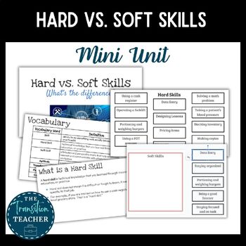 Preview of Hard and Soft Skills Lesson and Activities