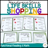 Life Skills Hardware Shopping Math & Functional Reading - 