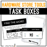 Hardware Store Tools Task Boxes - Find The Word
