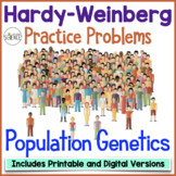 Hardy Weinberg Population Genetics Practice Problems