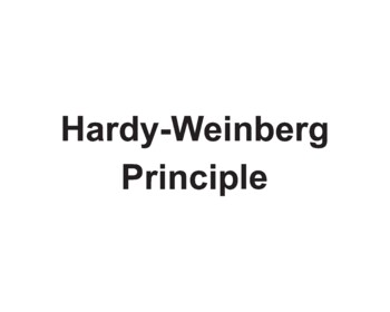 Preview of Hardy Weinberg Principle.