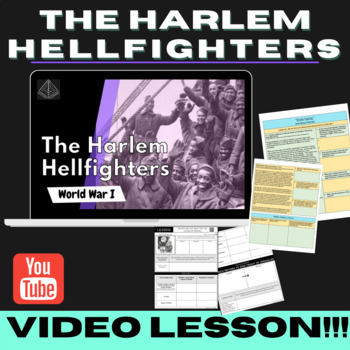 Preview of Harlem Hellfighters & African Americans in WWI  | VIDEO & ACTIVITY